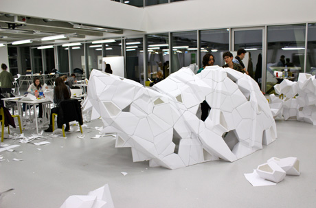 Fragile. Conquering Space by Paper.