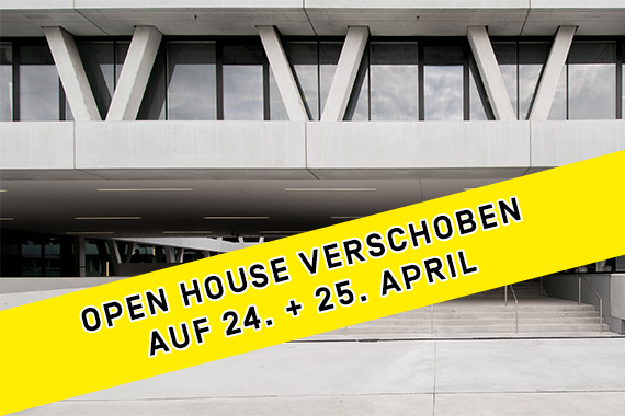 VERSCHOBEN: Open House 2020