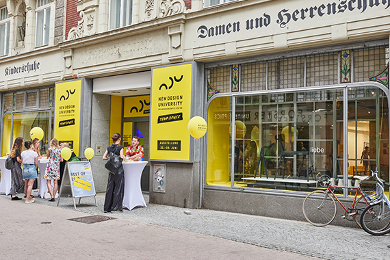 »NDU Temp.Space« in der Innenstadt