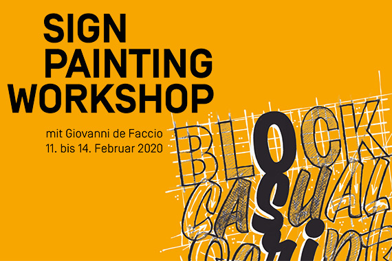 Sign Painting Workshop