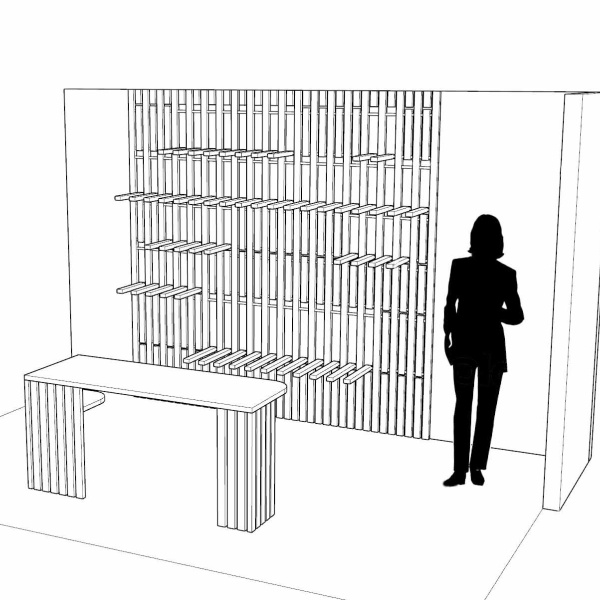 Design eines Prototypen eines Regales
