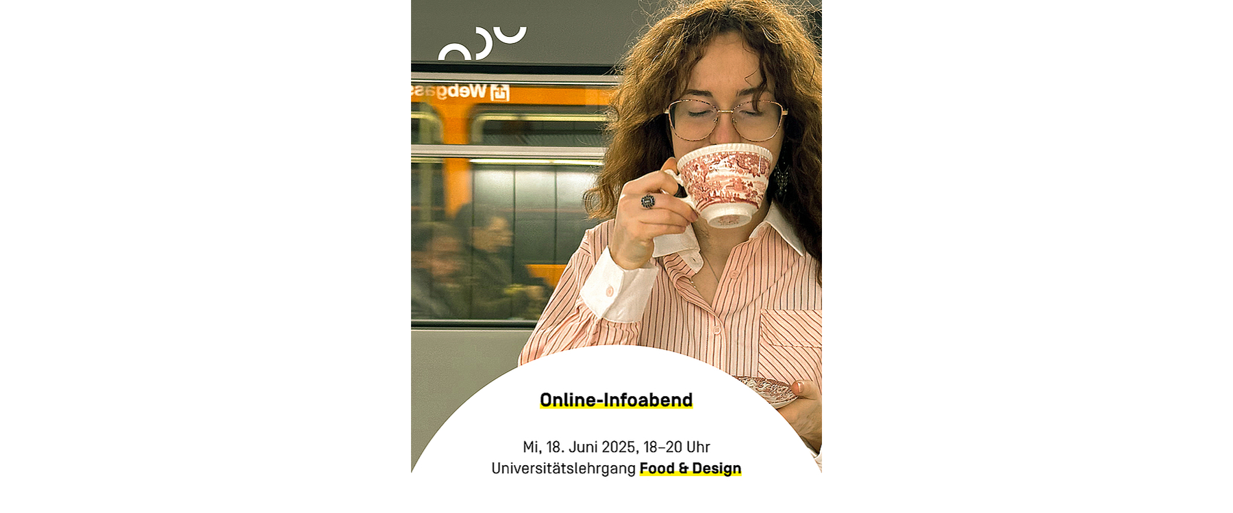 Plakat: Online-Infoabend Food & Design