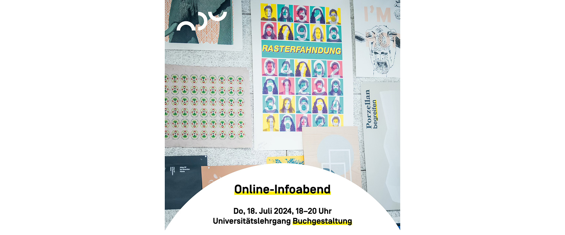Online-Infoabend Universitätslehrgang Buchgestaltung