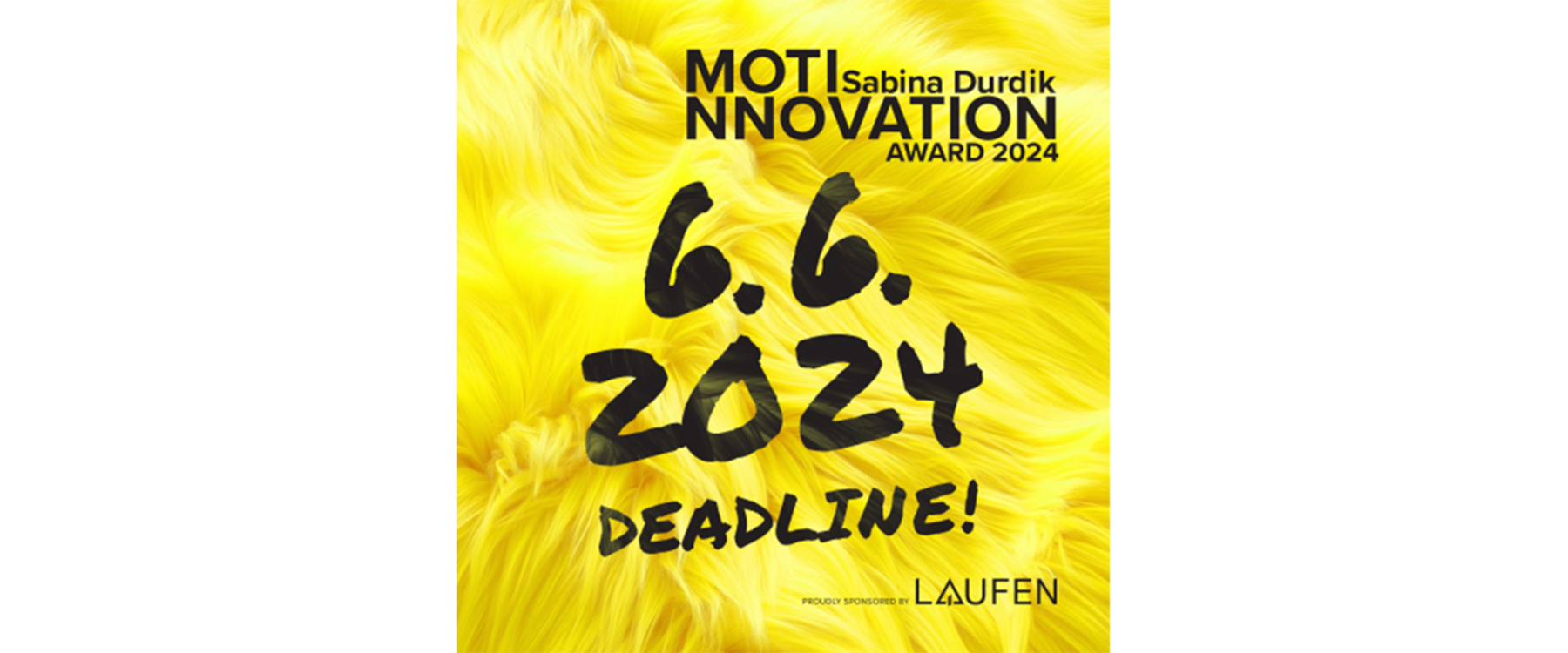 Plakat: Motinnovation Sabina Durik Award 2024