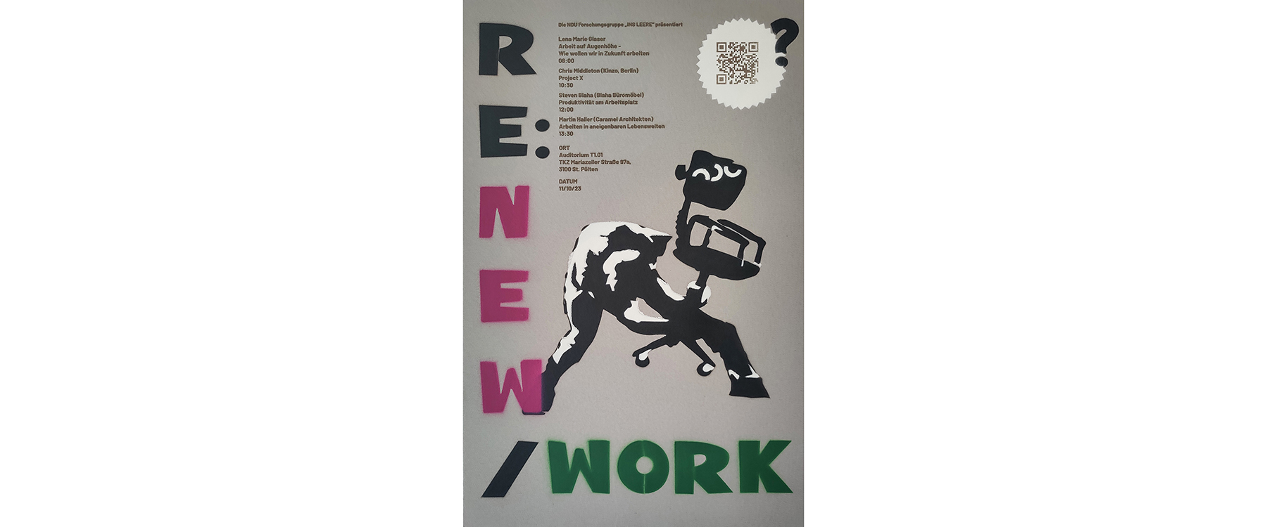 Plakat: RE:NEW/WORK