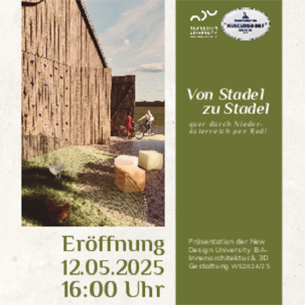 Plakat: Von Stadel zu Stadel