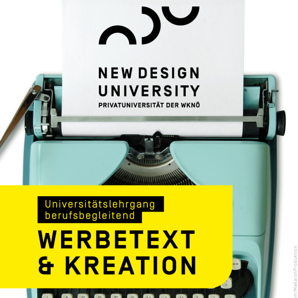Online-Infoabend Universit&auml;tslehrgang Werbetext & Kreation