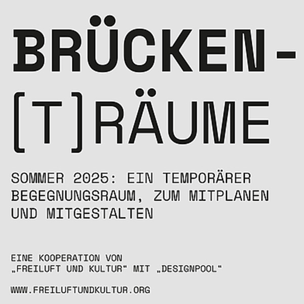 Plakat: Brücken-(T)räume