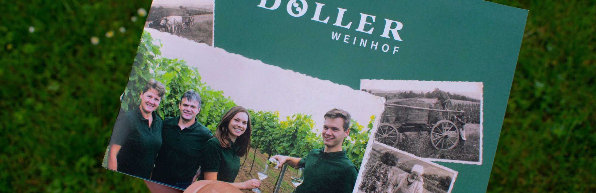 Broschüre des Weinhof "Döller"