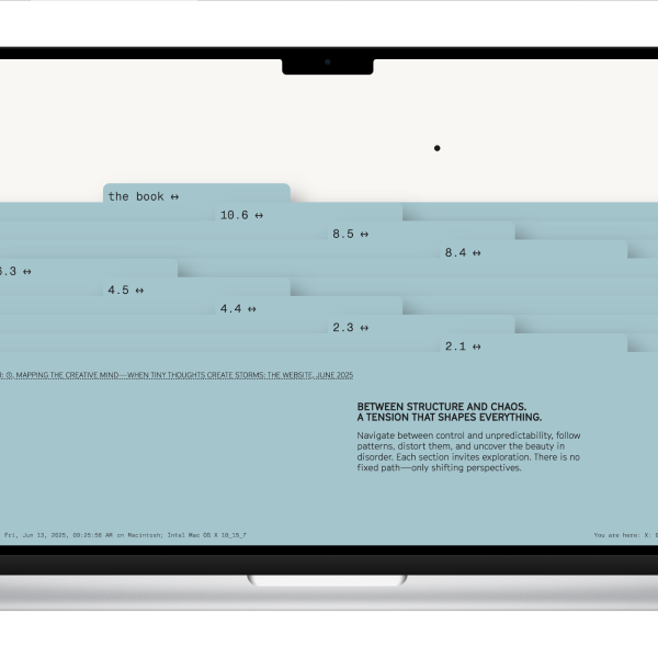 Buchinnenseite - Webdesign