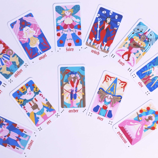 Karten der Spielfiguren