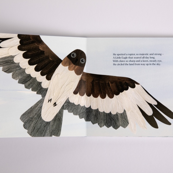 Buchseiten "Vogel"