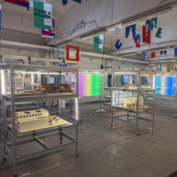 fertiggestellte Ausstellung