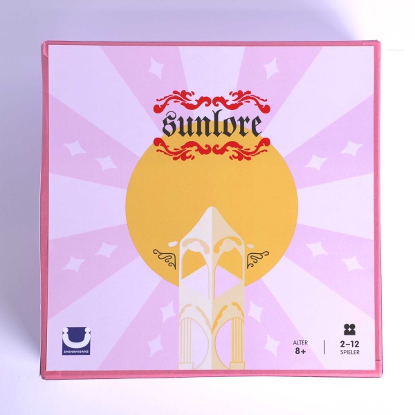 Spielbox "Sunlore" von oben