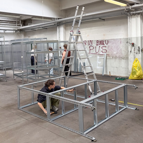 Aufbau der Stellfl&auml;chen