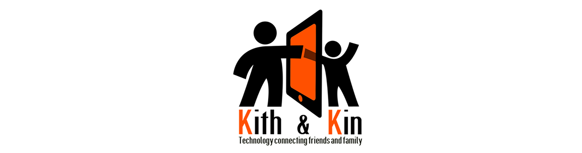 Logo: Kith&Kin - Technology connecting friends and family